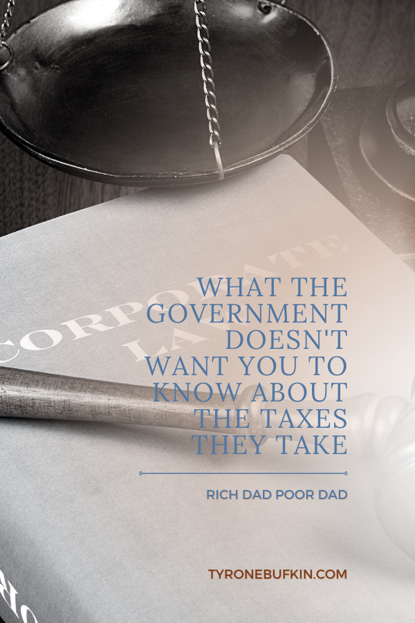 WP In Blog Title Image Rich Dad Poor Dad - History of Taxes